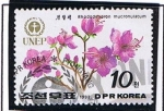 Sellos del Mundo : Asia : North_Korea : Rhododendron