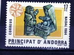 Stamps Andorra -  navidad