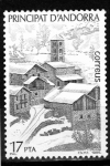 Stamps Andorra -  paisaje