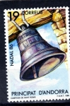 Stamps Andorra -  navidad