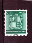 Stamps Andorra -  Escudo