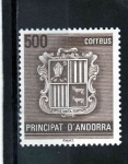 Sellos del Mundo : Europe : Andorra : Escudo