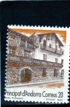 Stamps Andorra -  Casas