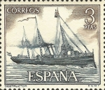 Stamps Spain -  homenaje a la marina española