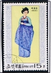 Stamps North Korea -  Trajes