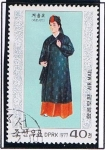 Stamps North Korea -  Trajes