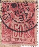 Stamps France -  PAZ Y COMERCIO