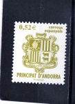 Stamps Andorra -  Escudo