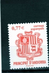 Stamps Andorra -  Escudo