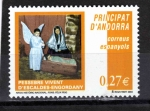 Stamps Andorra -  Representacion Navidad