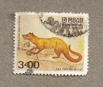 Stamps Sri Lanka -  Tigre dorado del palmeral