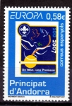 Stamps Andorra -  Europa