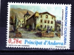 Sellos del Mundo : Europe : Andorra : Patrimomio Cultural