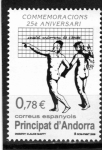 Stamps Andorra -  Comenoraciomes