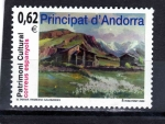 Sellos del Mundo : Europe : Andorra : Patrimomio Cultural