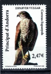 Stamps Andorra -  Aguila