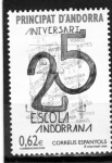 Sellos de Europa - Andorra -  25ª amiversario