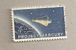 Stamps United States -  Proyecto Mercury