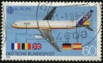 Stamps Germany -  Europa Airbus A 320.