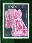 Stamps Andorra -  Cuadro