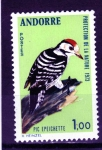 Stamps Andorra -  Pajaro