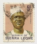 Sellos de Africa - Sierra Leona -  Definitives Stevens