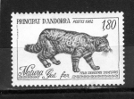 Stamps Andorra -  Gato