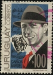 Stamps Uruguay -  Carlos Gardel