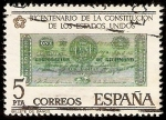 Sellos de Europa - Espa�a -  Bicentenario de la Independencia de los EEUU - Billete de un dólar