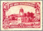 Stamps Spain -  ESPAÑA 1930 573 Sello Nuevo Pro Union Iberoamericana Sevilla Pabellon de Chile