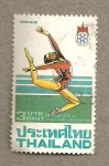 Sellos de Asia - Tailandia -  Gimnasia rítmica