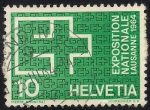 Sellos de Europa - Suiza -  EXPOSICIÓN NACIONAL LAUSANNE 1964