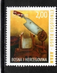 Stamps Bosnia Herzegovina -  cuchillo