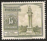 Sellos de America - Paraguay -  MONUMENTO