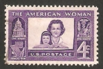 Stamps United States -  homenaje a la mujer americana