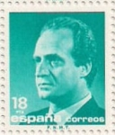 Stamps Spain -  Juan Carlos I (18 pta)