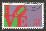 Stamps United States -  mensaje de amor