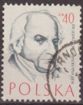 Sellos de Europa - Polonia -  Polonia 1957 Scott 771 Sello Retratos Doctores Jedrzej Sniadecki Usado Polska Poland Polen Pologne 