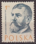 Sellos de Europa - Polonia -  Polonia 1957 Scott 773 Sello Retratos Doctores Wladyslaw Bieganski Usado Polska Poland Polen Pologne