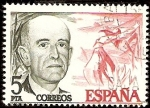 Stamps Spain -  Centenario del nacimiento de Manuel de Falla