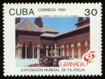 Stamps Cuba -  ESPAÑA - Alhambra, Generalife y Albaicín, Granada