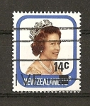 Sellos del Mundo : Oceania : New_Zealand : Serie Basica / Isabel II - Nuevo Valor