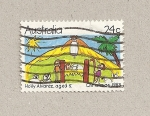 Stamps Oceania - Australia -  Pintura de Holly Alvarez