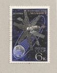 Stamps Russia -  Satélite de comunicaciones