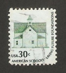 Stamps United States -  la escuela