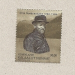 Stamps Greenland -  Otto Nordenskjöld, explorador sueco