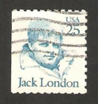 Sellos de America - Estados Unidos -  jack london, escritor