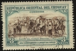 Stamps Uruguay -  100 años de la muerte del prócer. Éxodo del pueblo Oriental en 1811.