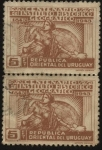 Stamps Uruguay -  100 años del Instituto Histórico Geográfico uruguayo.