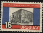 Stamps Uruguay -  Casa solariega del General Artigas en la ciudad de Sauce, dpto. de Canelones.